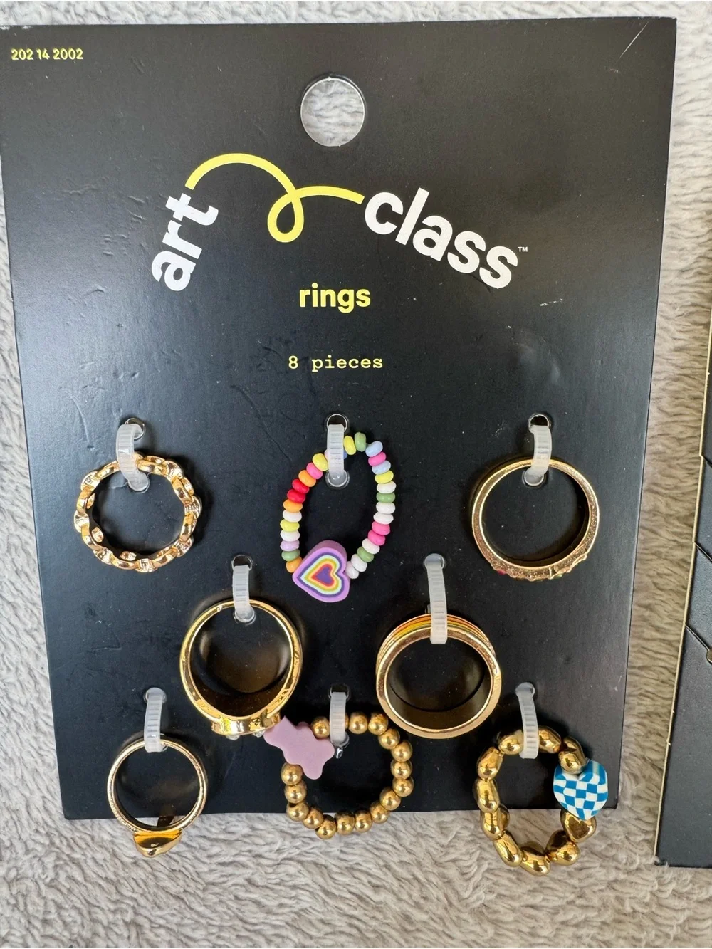 Lot of 3 Art House Jewelry Sets 8 pack of Rings and 2 Necklace 3-Packs
